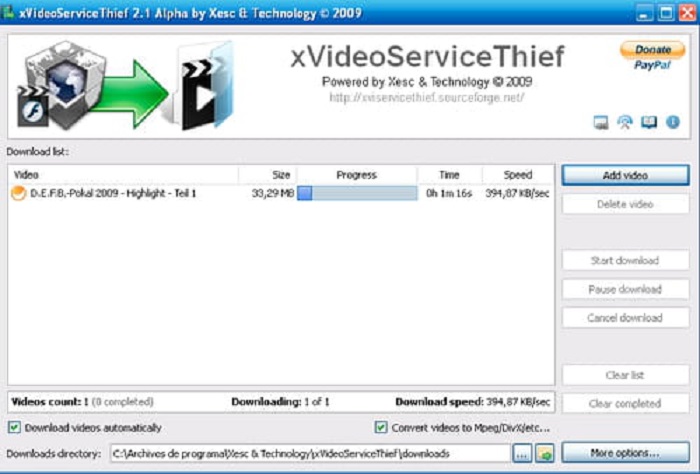 XVideoServiceThief Ubuntu 14.04 Download