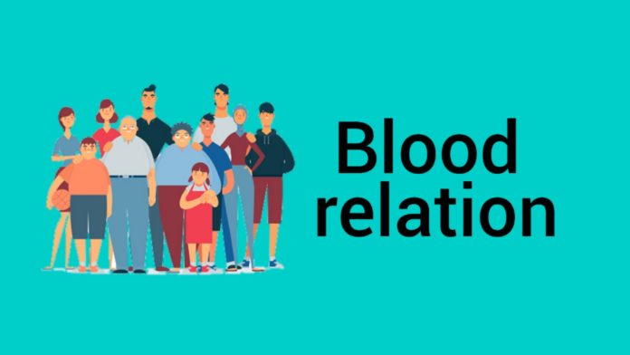 solve blood relation